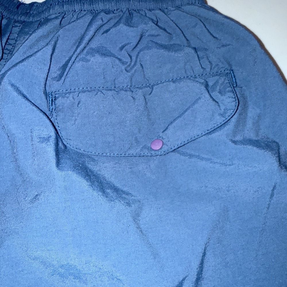 Patagonia 4" Swim Trunks Hiking Shorts Blue 57014 Mens Size Small Pockets - Picture 7 of 14